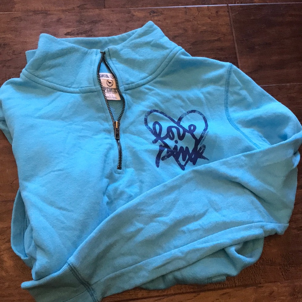 PINK Quarter Zip Sweatshirt